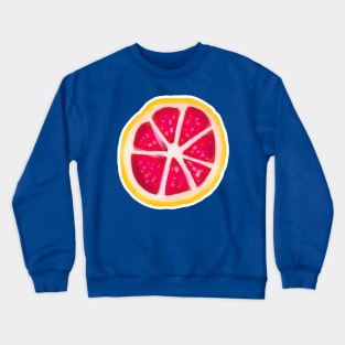 Grapefruit Slice Crewneck Sweatshirt